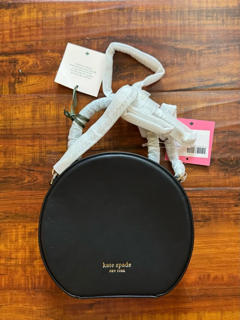 Kate Spade Andi black canteen safari purse crossbody NWT
